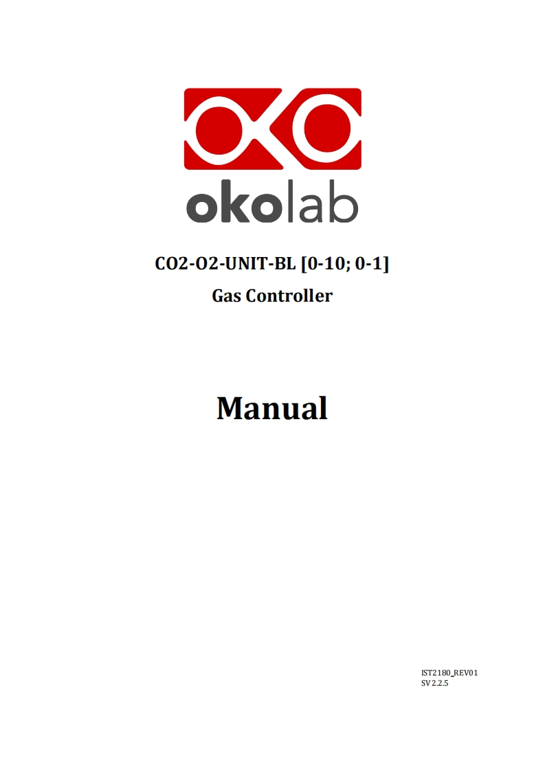 CO2-O2-UNIT-BL[0-10_0-1]_使用说明书手册